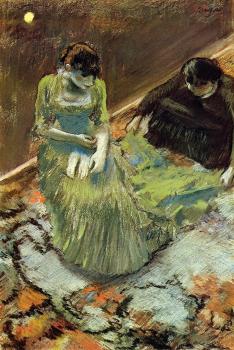 Edgar Degas : Before the Curtain Call